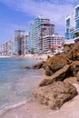 Salinas Beach, Santa Elena, Ecuador Royalty Free Stock Photo