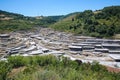 Salinas de Anana in Basque Country, Spain Royalty Free Stock Photo