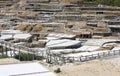 Salinas de Anana in Basque Country, Spain Royalty Free Stock Photo