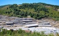 Salinas de Anana in Basque Country, Spain Royalty Free Stock Photo