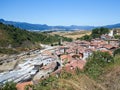 Salinas de Anana in Basque Country, Spain Royalty Free Stock Photo