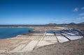 Salinas De Janubio Royalty Free Stock Photo