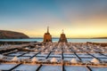 Salinas de Janubio in Southern Lanzarote, Canary Islands