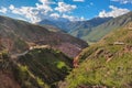 Salinas de Maras, Sacred Valley, Peru Royalty Free Stock Photo