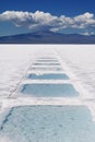 Salinas Grandes Jujuy, Argentina Royalty Free Stock Photo