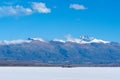 Salinas Grandes, Andes, Argentina Royalty Free Stock Photo