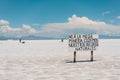 Salinas Grandes, Jujuy, Argentina - mar 2th 2024 Royalty Free Stock Photo