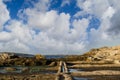 Salinas Salt extraction pans - st. paul, Malta