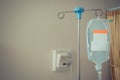 Saline bag for patient in hospital Royalty Free Stock Photo