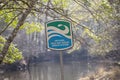 Saline Bayou Scenic River Sign