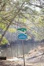 Saline Bayou Scenic River Sign