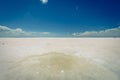 Saline lake of tuz golu