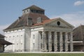 Saline Royale in Arc et Senans. Historic building made by Claude-Nicolas Ledoux architect, in Arc et Senas France