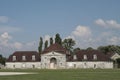 Saline Royale in Arc et Senans. Historic building made by Claude-Nicolas Ledoux architect, in Arc et Senas France