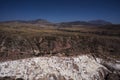 Maras, Peru. Salt has been exploited in Maras since the time of the Inca Empire. It is the groundwater that