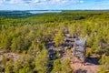 Salis Battery Hill at Aland islands in Finland