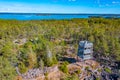 Salis Battery Hill at Aland islands in Finland