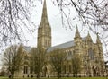 Salisbury Cathedral, England Royalty Free Stock Photo