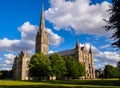 Salisbury Cathedral Royalty Free Stock Photo