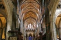 Salisbury Cathedral Interior Royalty Free Stock Photo