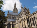 Salisbury Cathedral landscape, England