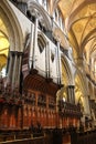 Salisbury Cathedral Quire Royalty Free Stock Photo