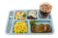 Salisbury steak cafeteria style