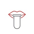 Saliva test icon