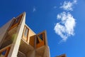 Salk Building under blue sky Royalty Free Stock Photo