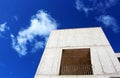 Salk Building under blue sky Royalty Free Stock Photo