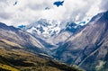 Salkantay Mountain Hike, Peru Royalty Free Stock Photo