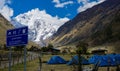 Salkantay Mountain Hike, Peru Royalty Free Stock Photo