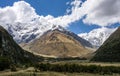 Salkantay Mountain Hike, Peru Royalty Free Stock Photo