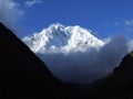 Salkantay peak Royalty Free Stock Photo