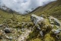 Salkantay Trekking Peru Royalty Free Stock Photo