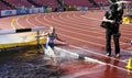 SALLA LAUKKANEN from Finland on the 3000 meters STEEPLECHASE on IAAF World U20 Championship Tampere 2018