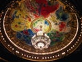 Salle des Capucines ceiling Royalty Free Stock Photo