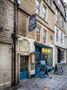 Sally Lunn`s Eating House  - the oldest house in Bath, in Bath, Somerset, UK Royalty Free Stock Photo