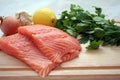 Salmon Royalty Free Stock Photo