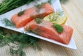 Salmon Royalty Free Stock Photo