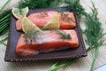 Salmon Royalty Free Stock Photo