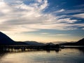 Salmon Arm Wharf Royalty Free Stock Photo