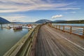 Salmon Arm Wharf Royalty Free Stock Photo