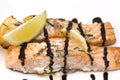 Salmon with balsamic vinegar