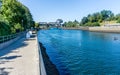 Ballard Locks Bridge 6 Royalty Free Stock Photo