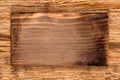 Salmon Cedar Plank Texture and Background Royalty Free Stock Photo