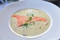 Salmon Chowder Royalty Free Stock Photo