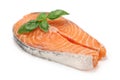 Salmon cutlet Royalty Free Stock Photo