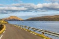 Salmon fish farm in Faroe Islands Royalty Free Stock Photo
