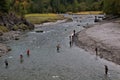 Salmon fishermen in Alaska